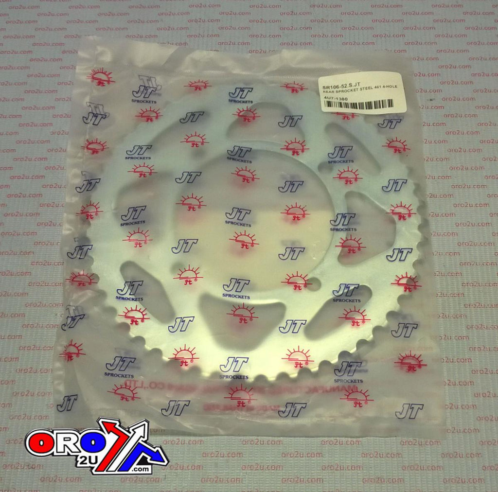 REAR SPROCKET STEEL 461 4-HOLE JTR461.52