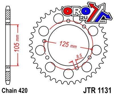 REAR SPROCKET JTR1131.48 JT