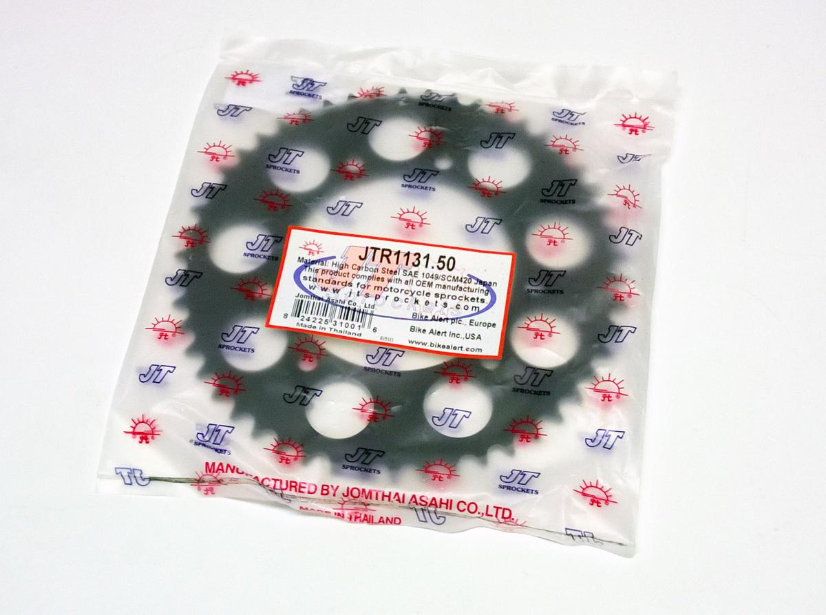 REAR SPROCKET STEEL HARD ZBK, C45 INDUCTION JTR1131.50ZBK