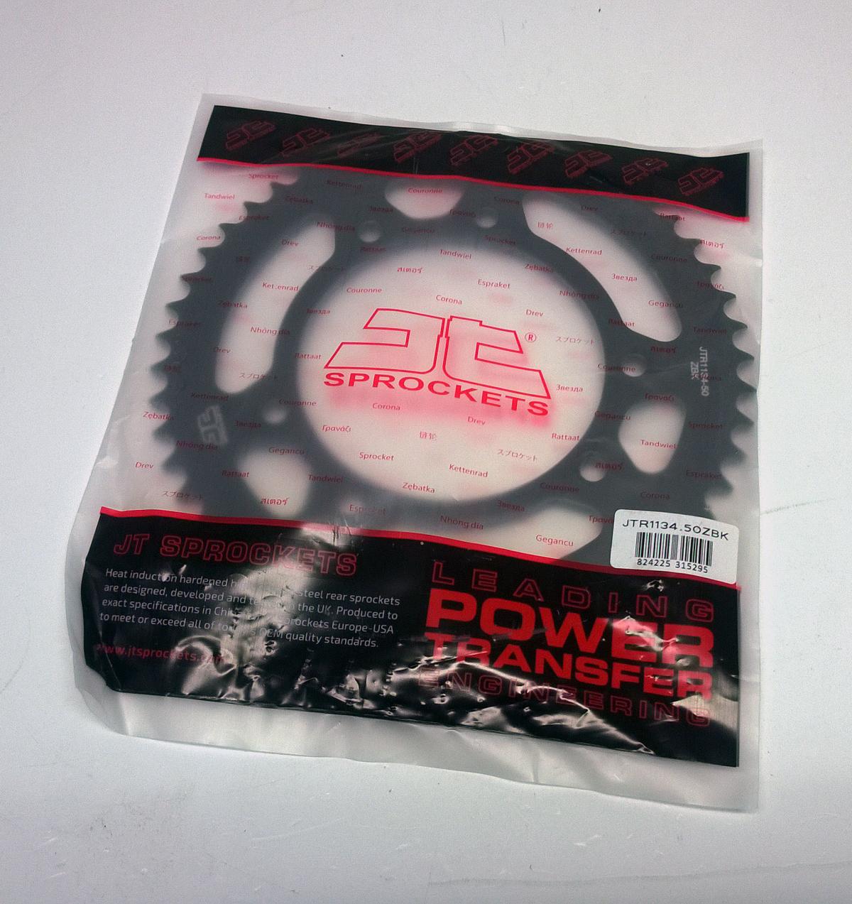 REAR SPROCKET STEEL HARD ZBK, C45 INDUCTION JTR1134.50ZBK