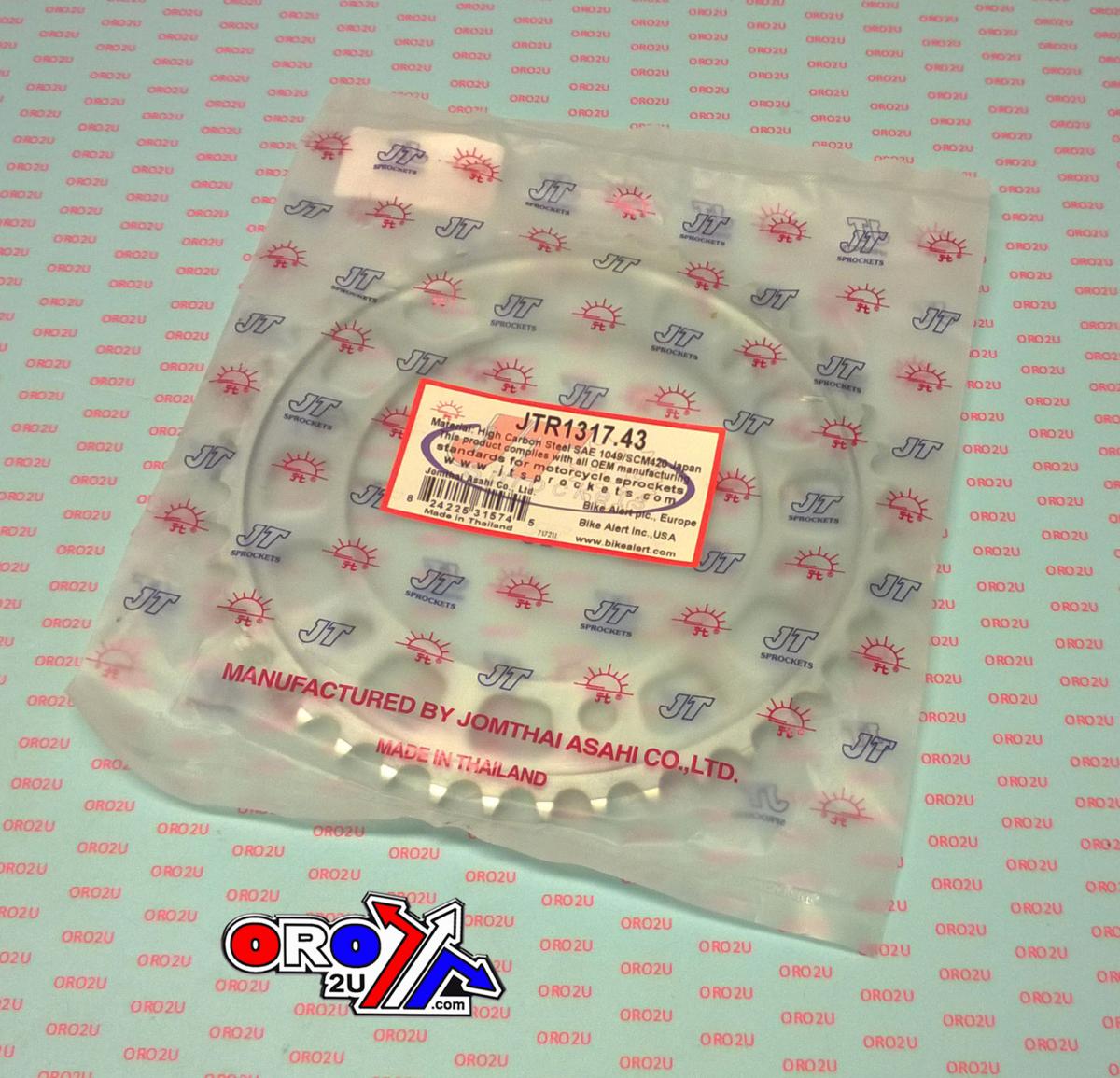 REAR SPROCKET JTR1317.43, 525 CHAIN
