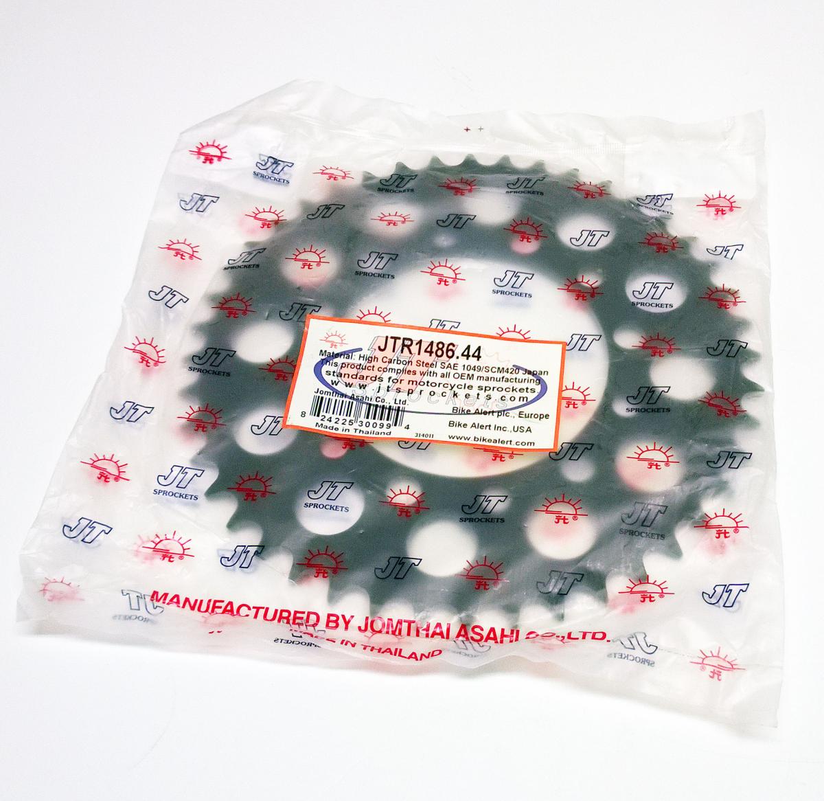REAR SPROCKET STEEL JTR1486.44, HONDA ROAD