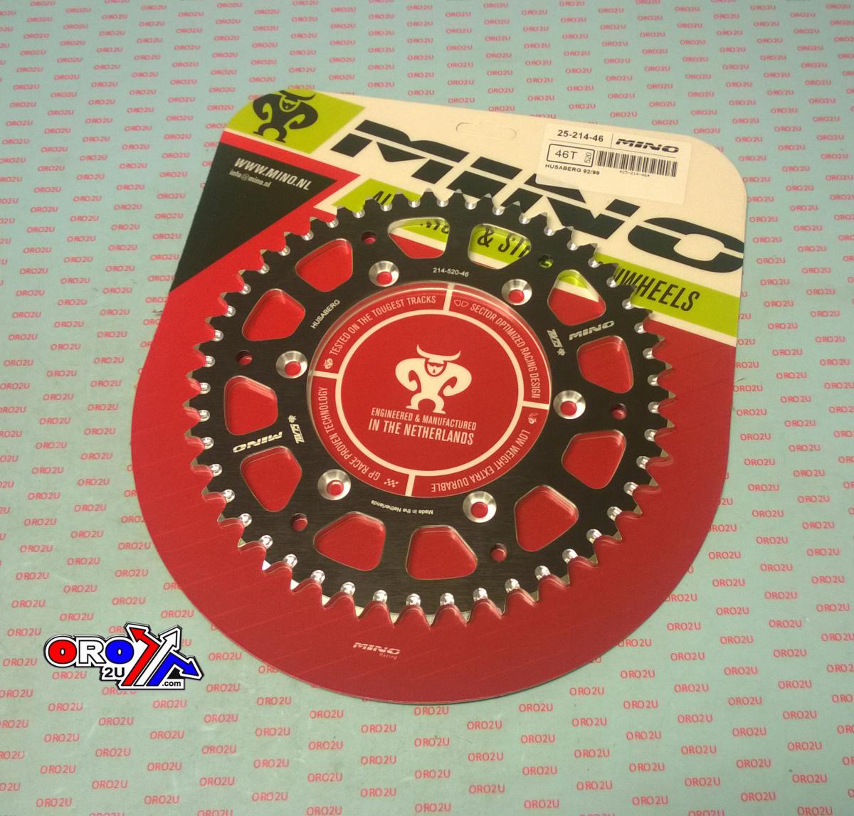 MINO REAR SPROCKET JTR1950 ALLOY, MINO 25-214-46 SR1950-46