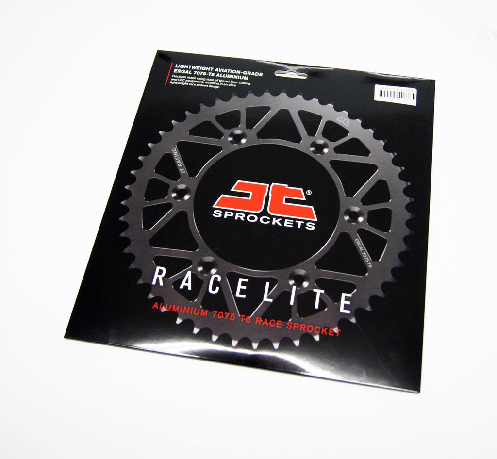 REAR SPROCKET ALLOY JTA1793.42BLK, JT RACELITE 7075 T6, CHAIN CONVERSION 520