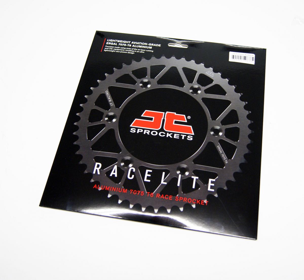 REAR SPROCKET ALLOY JTA1793.42BLK, JT RACELITE 7075 T6, CHAIN CONVERSION 520