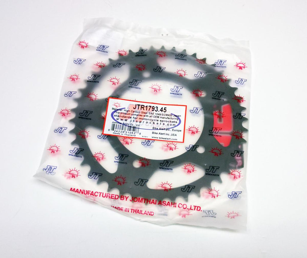 REAR SPROCKET STEEL JTR1793.45, CHAIN CONVERSION 520