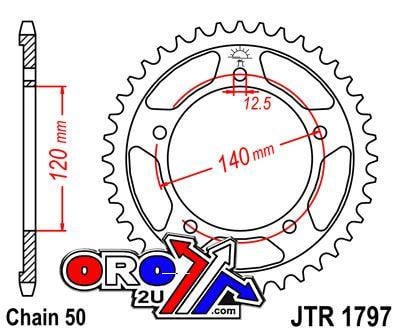 REAR SPROCKET JTR1797.41 JT