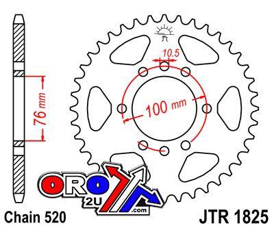 REAR SPROCKET JTR1825.42 STEEL