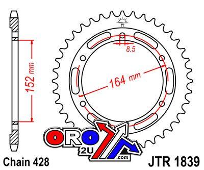 REAR SPROCKET JTR1839.55 JT