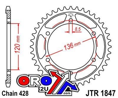 REAR SPROCKET JTR1847.48 JT