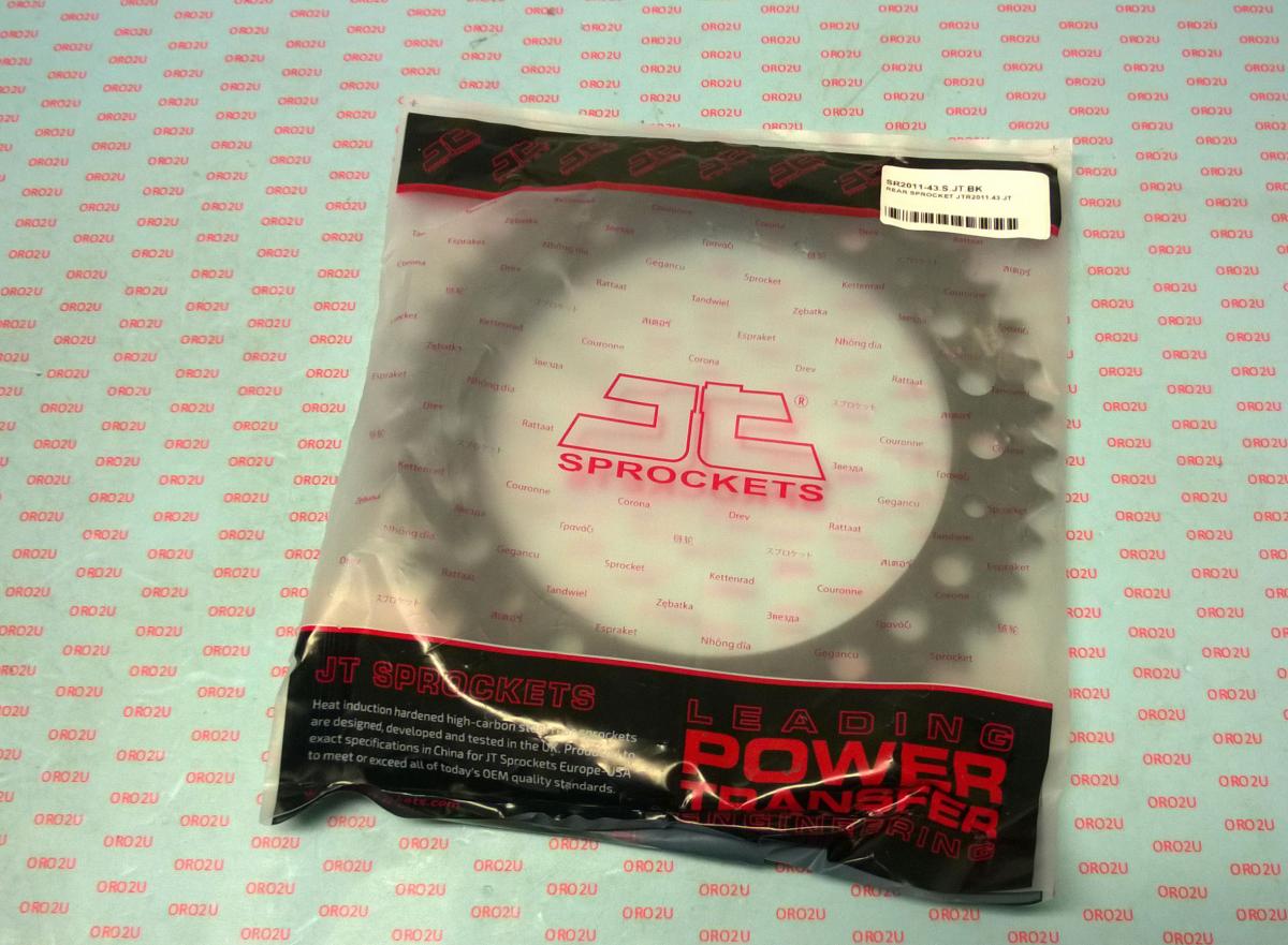 REAR SPROCKET JTR2011.43 JT BLACK