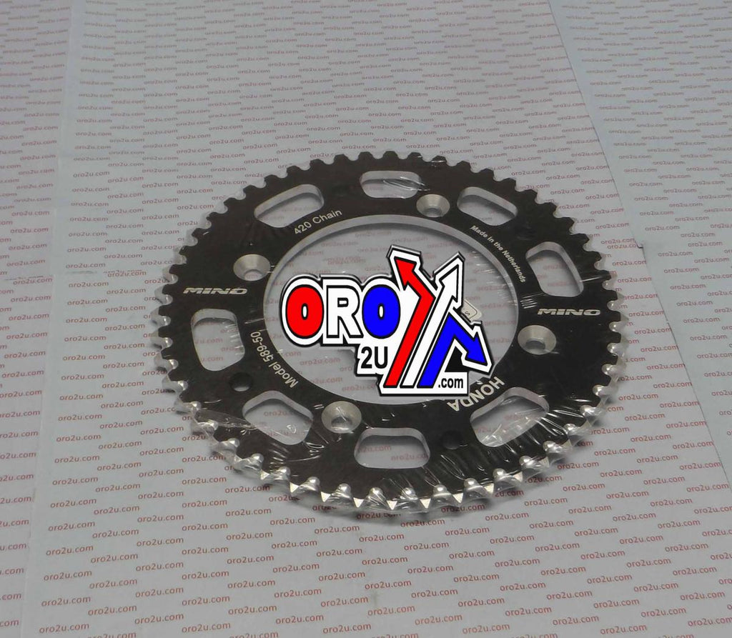 MINO REAR SPROCKET ALLOY BLACK 215, 25-589-420-50