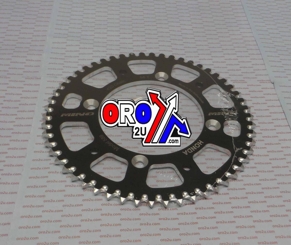 MINO REAR SPROCKET ALLOY BLACK 215, 25-589-420-54