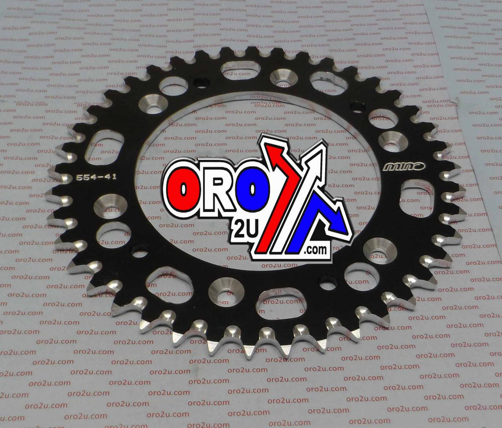 MINO REAR SPROCKET ALLOY BLACK 210, 25-554.520.41