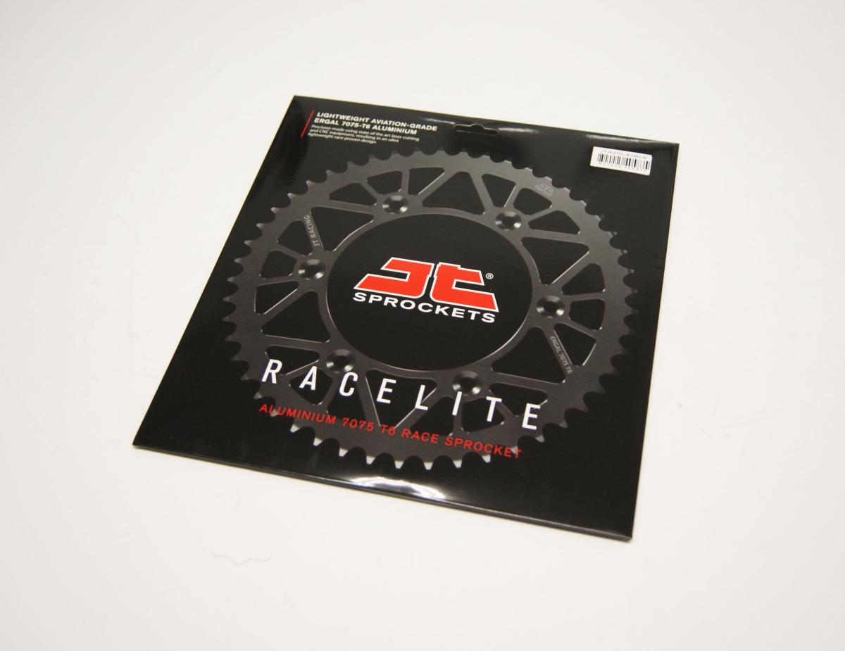 REAR SPROCKET JT RACERLITE BLACK, JT JTA210.42BLK 7075-T6 Aluminium