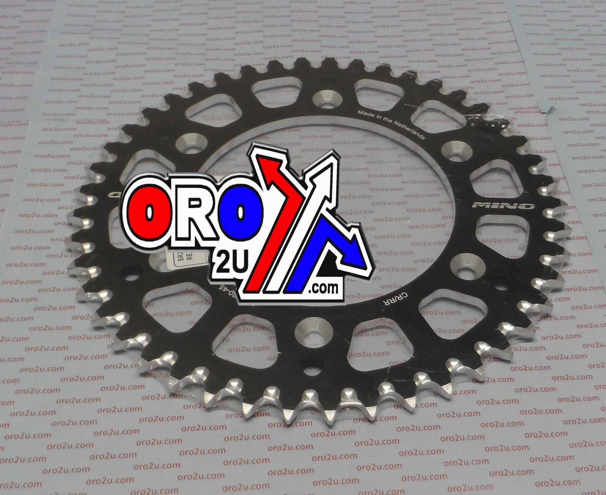 MINO REAR SPROCKET ALLOY BLACK 210, 25-554.520.45