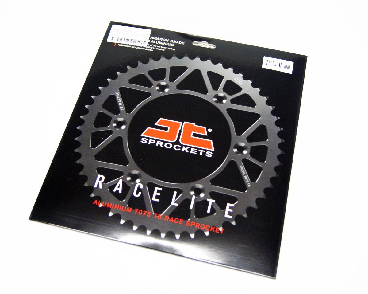 REAR SPROCKET JT RACERLITE RED, JT JTA210.46RED 7075-T6 Aluminium