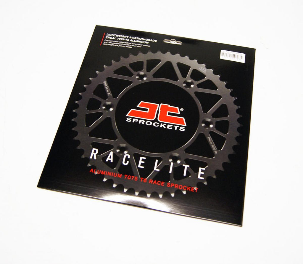 REAR SPROCKET JT RACERLITE RED, JT JTA210.47RED 7075-T6 Aluminium