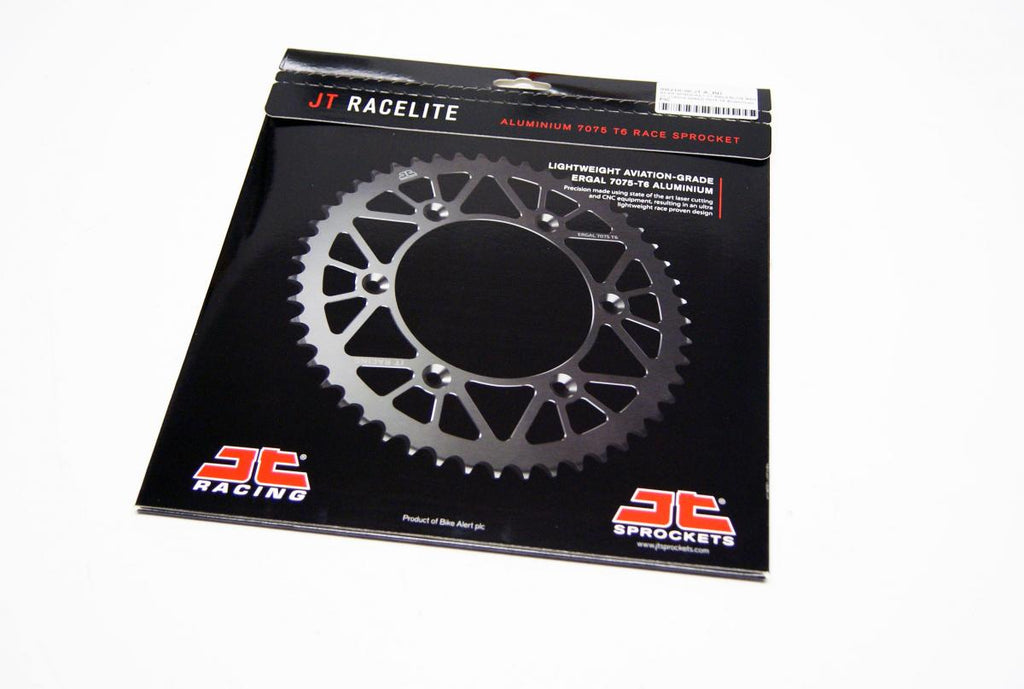 REAR SPROCKET JT RACERLITE RED, JT JTA210.50RED 7075-T6 Aluminium