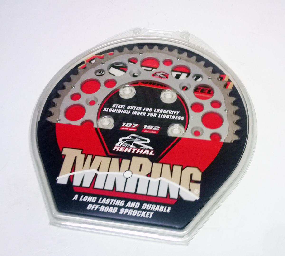 REAR SPROCKET TWINRING XR, RENTHAL 1540-520-51GPSI HONDA, 1540-520-51GPSI