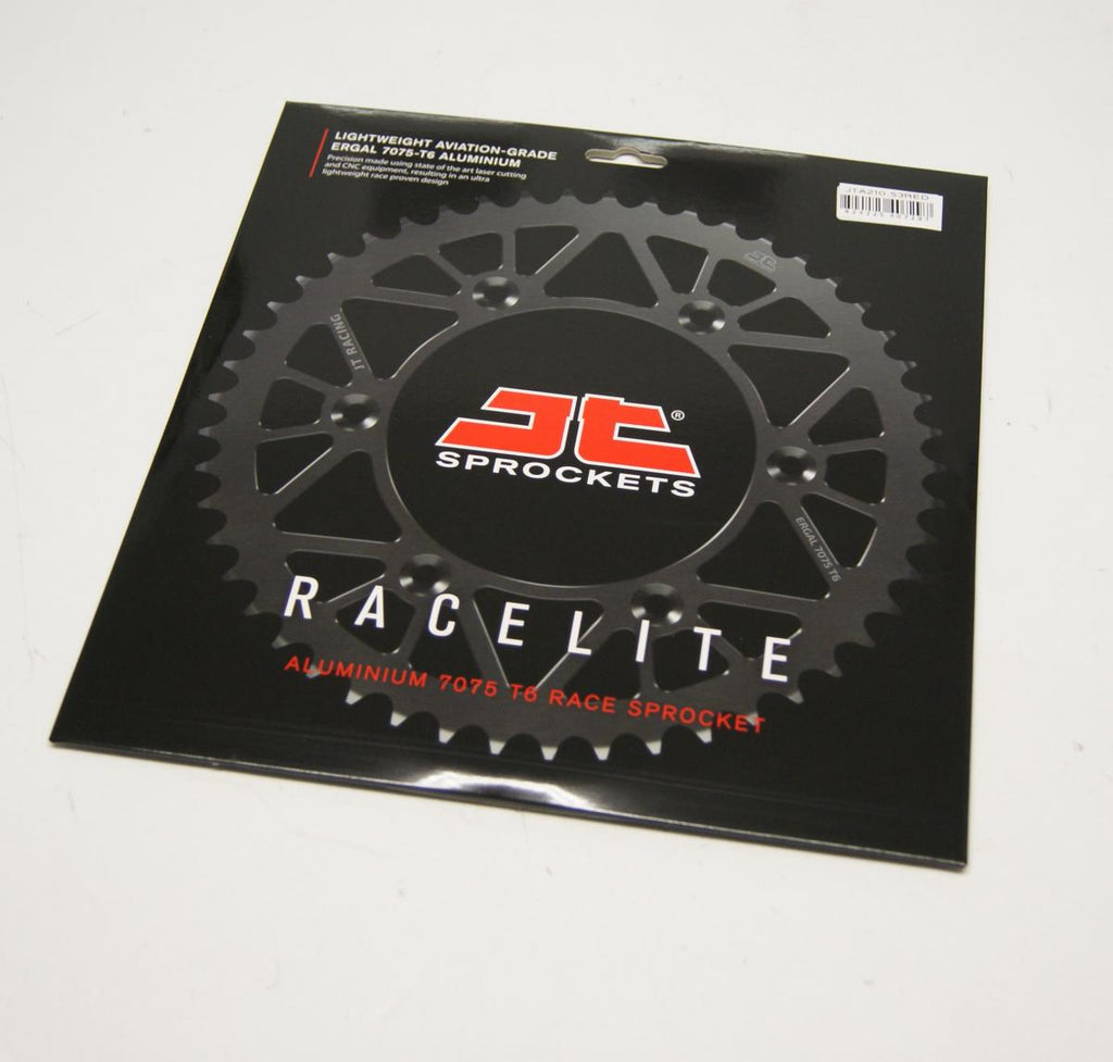REAR SPROCKET JT RACERLITE RED, JT JTA210.53RED 7075-T6 Aluminium