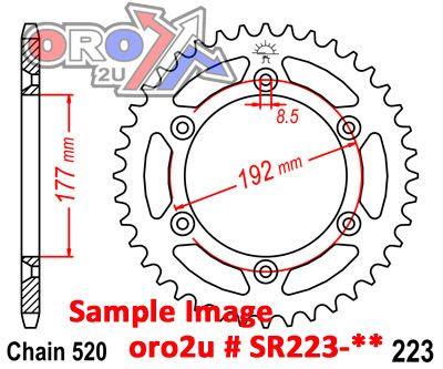 REAR SPROCKET STEEL 50 [JTR223.50] 520