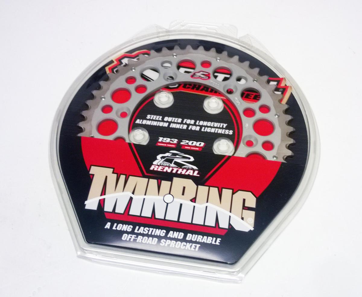 REAR SPROCKET TWINRING REN, RENTHAL 1500-520-49GPSI JTR251