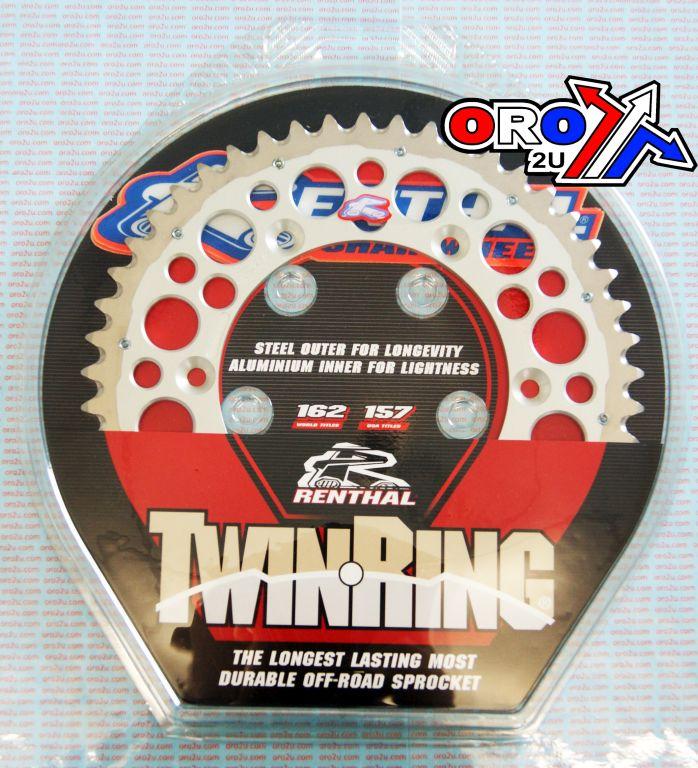 REAR SPROCKET TWINRING YAM, RENTHAL 1500-520-50GPSI JTR251