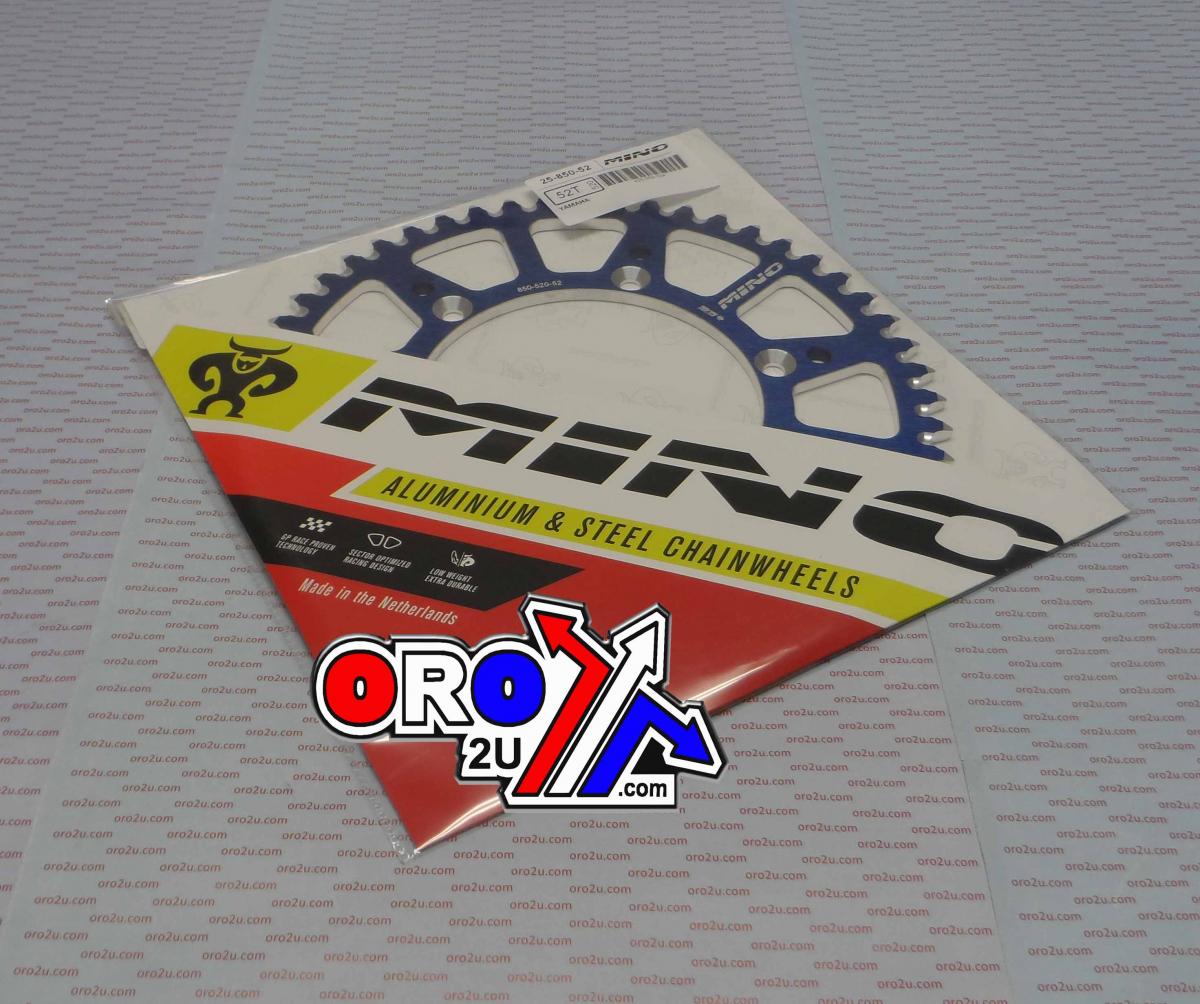 MINO REAR SPROCKET ALLOY BLUE 251, 25-850-52 BLUE