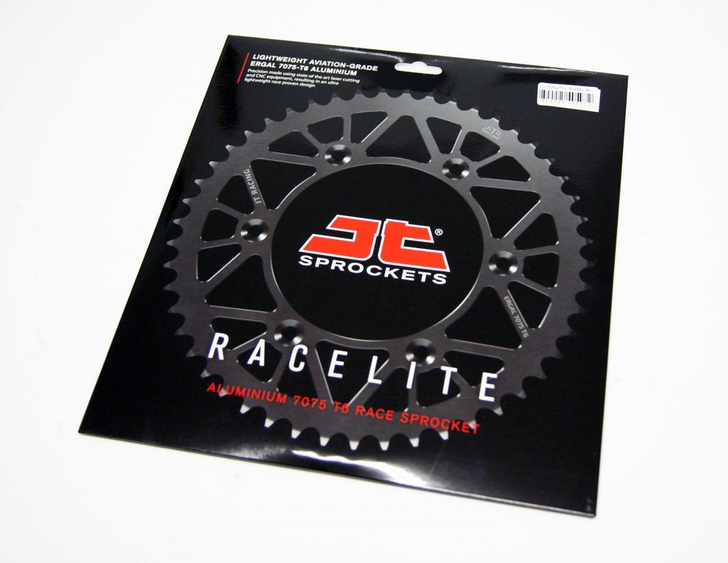 REAR SPROCKET ALLOY BLACK 251, JTA251.52BLK 7075-T6 Aluminium, SR251-52