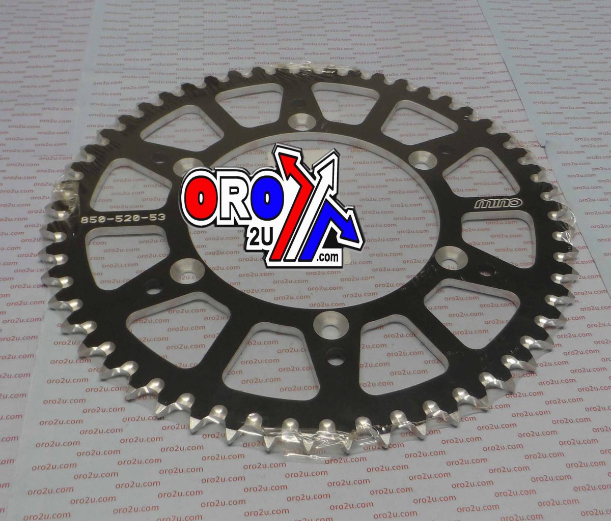 MINO REAR SPROCKET ALLOY BLACK 251 53T, 25-850-520-53