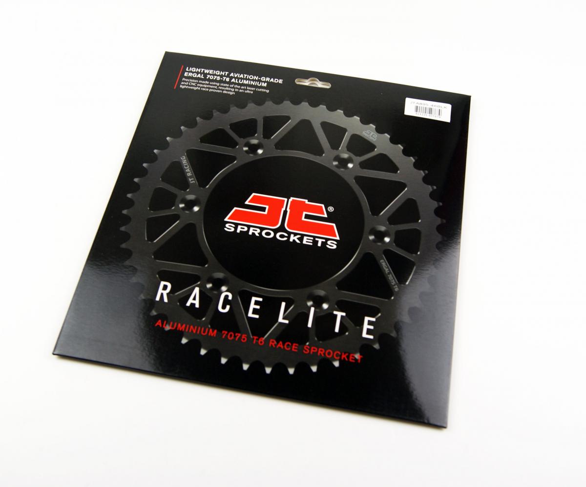 REAR SPROCKET ALLOY BLACK 441, JTA895.46BLK 7075-T6 Aluminium