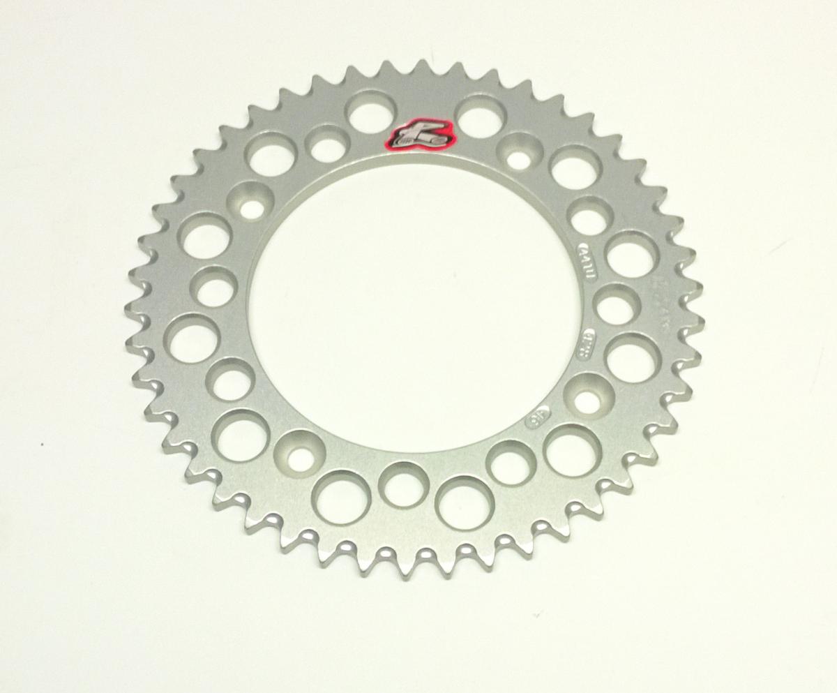 REAR SPROCKET ALLOY RENTHAL, ULTRALITE 441U-428-46GPSI SILVER