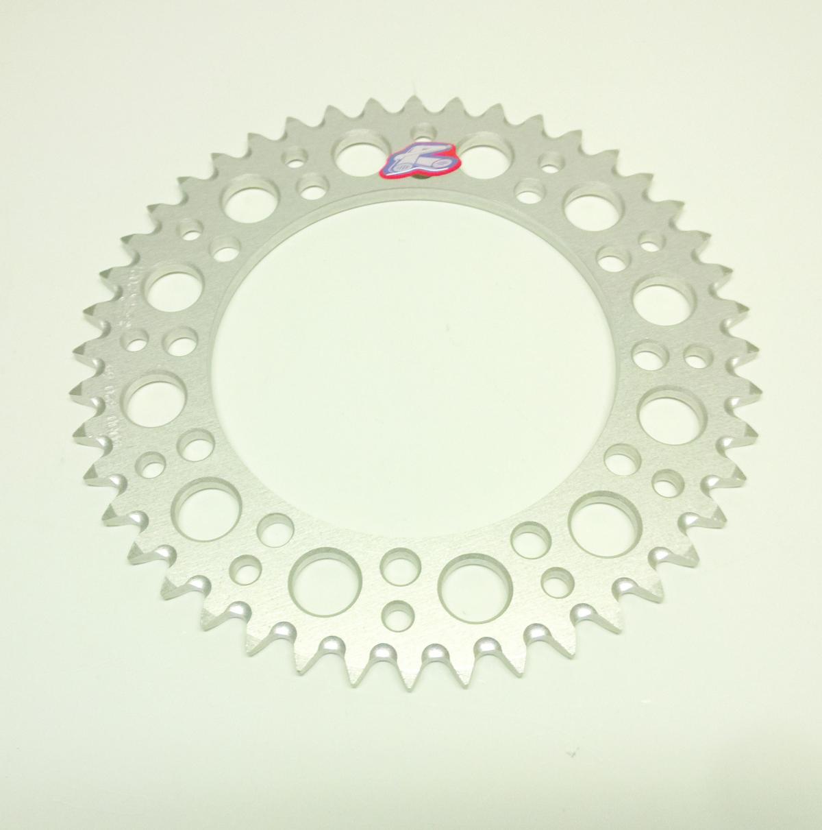 REAR SPROCKET ALLOY RENTHAL, ULTRALITE 408U-420-48GESI SILVER