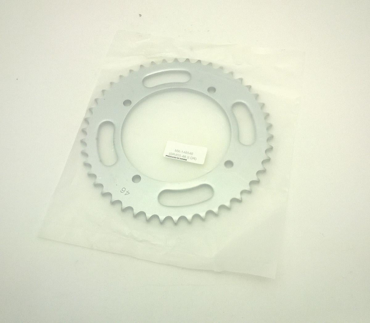 REAR SPROCKET STEEL 46 [JTR1465.46] 420, SILVER