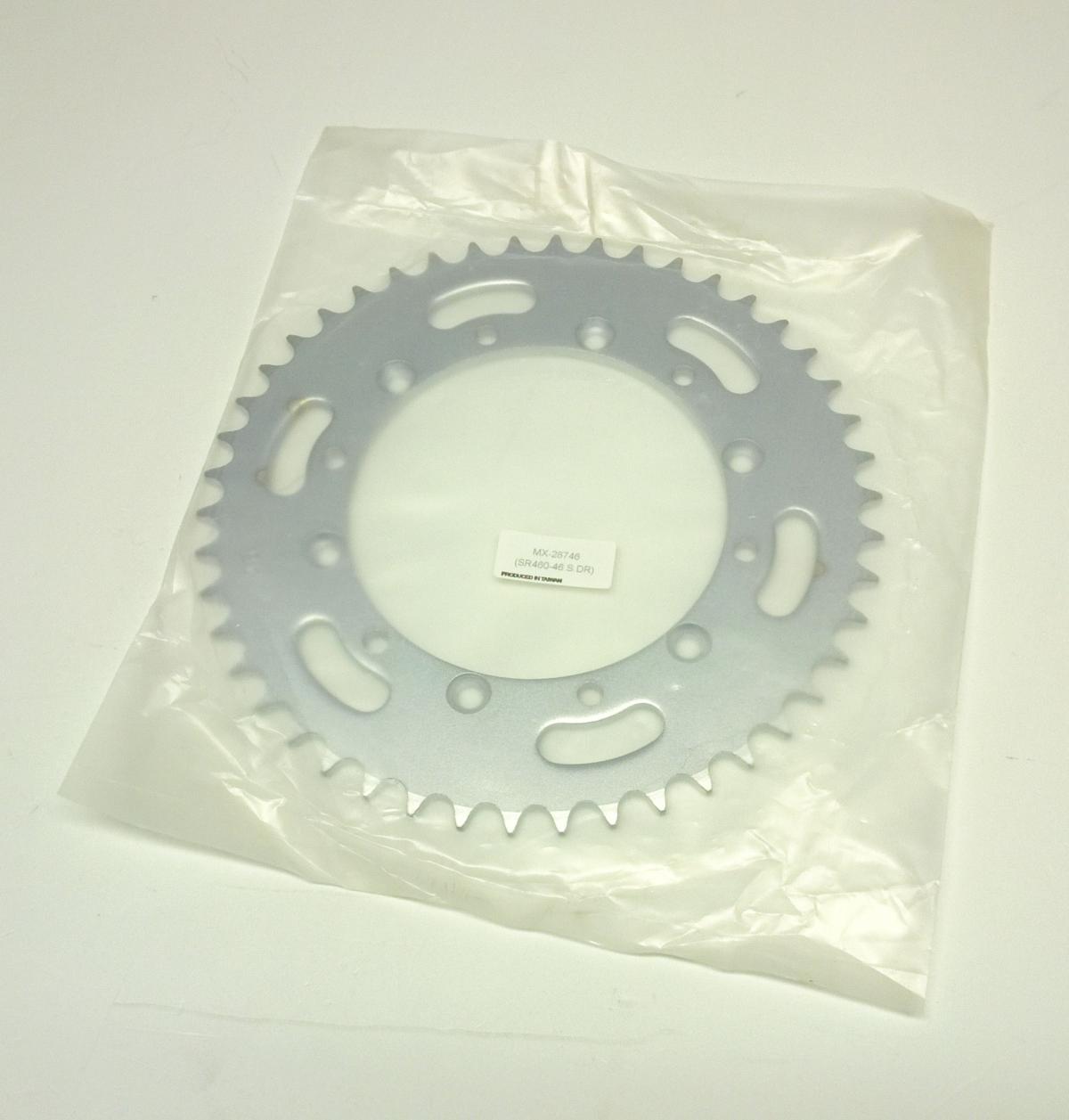 REAR SPROCKET STEEL 46 [JTR460.46] 520, SILVER