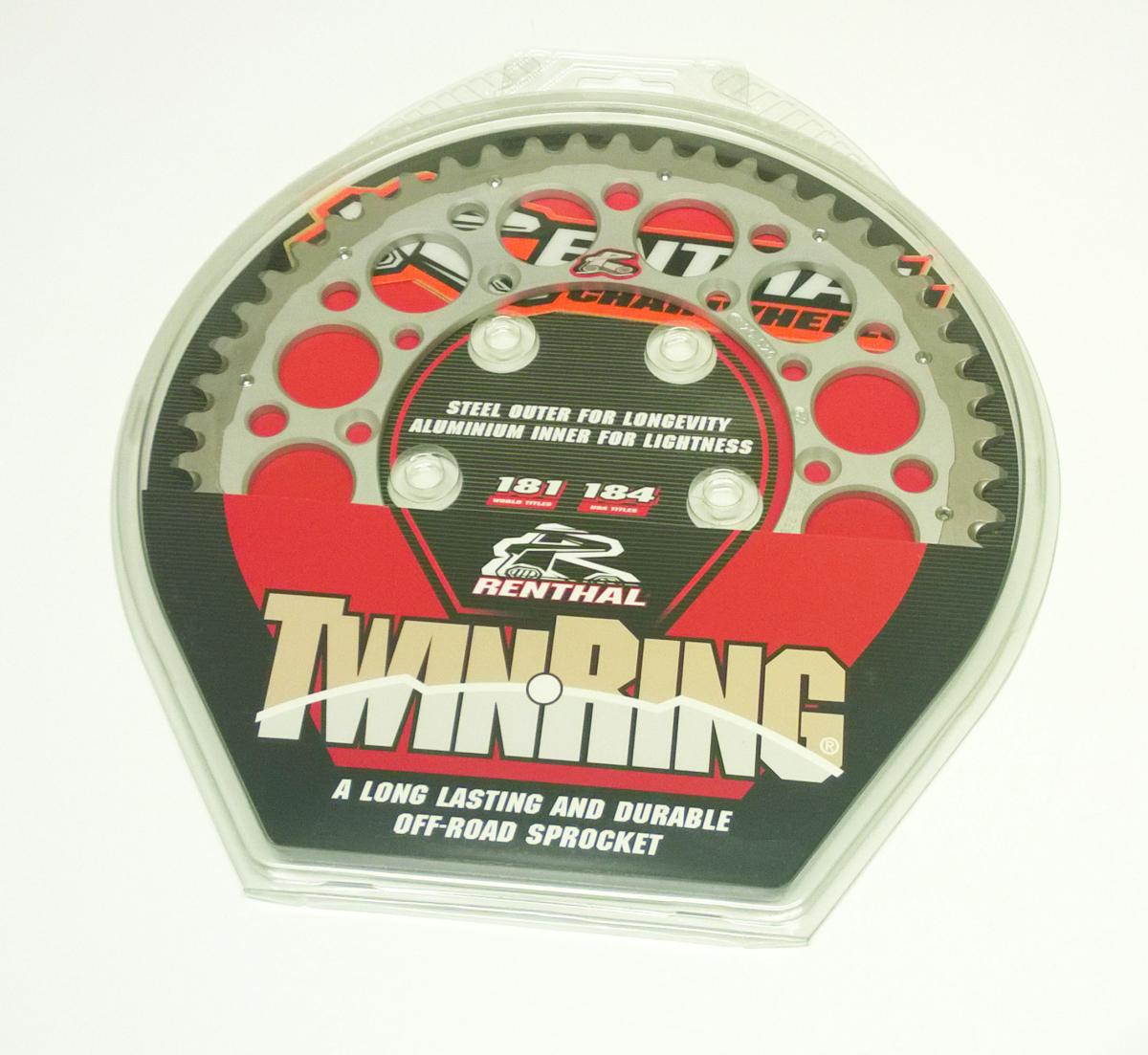 REAR SPROCKET TWINRING KAW, RENTHAL 1120-520-52GPSI KAWASAKI