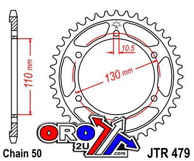 REAR SPROCKET JTR479.44 JT