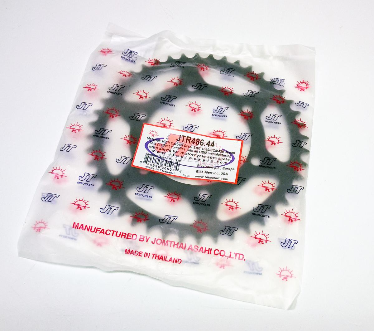 REAR SPROCKET STEEL JTR486.44, HONDA ROAD JT