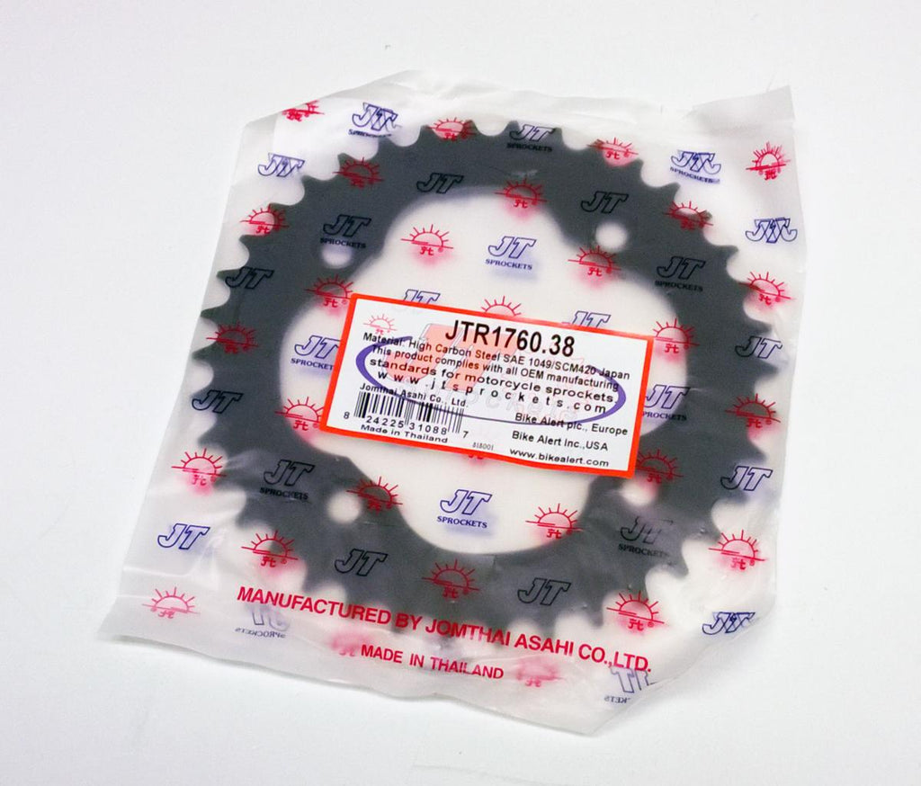 REAR SPROCKET STEEL JTR1760.38, BLACK, SR1760-38