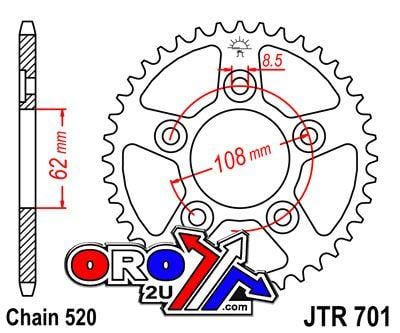 REAR SPROCKET JTR701.41 JT 520