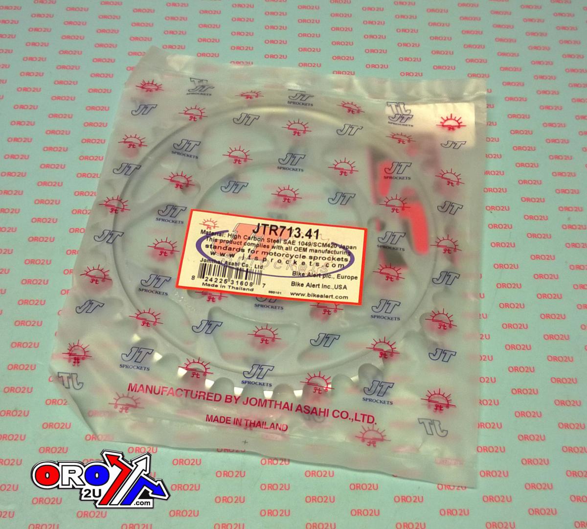 REAR SPROCKET JTR713.41 STEEL, ROAD