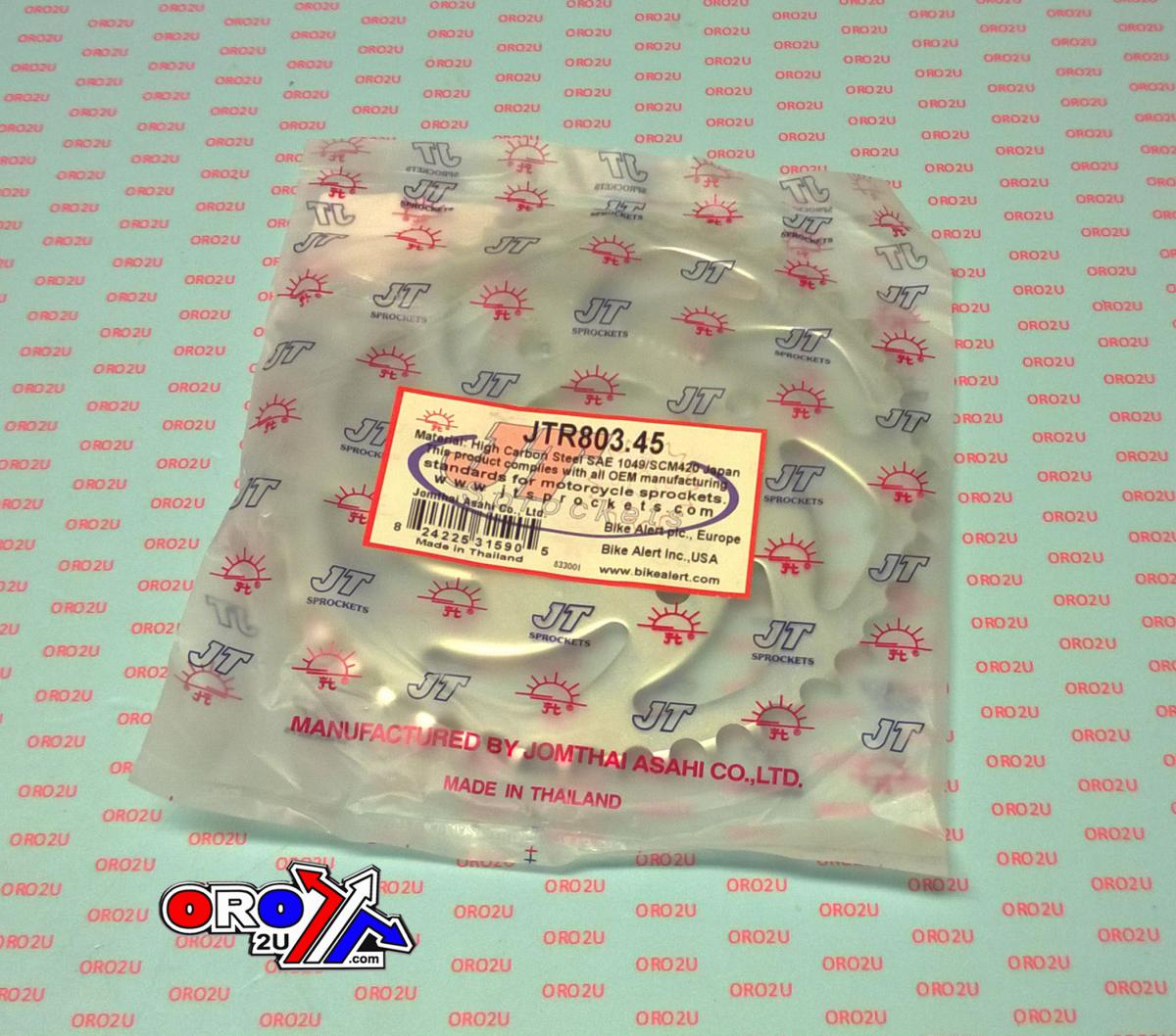 REAR SPROCKET JTR803.45 STEEL