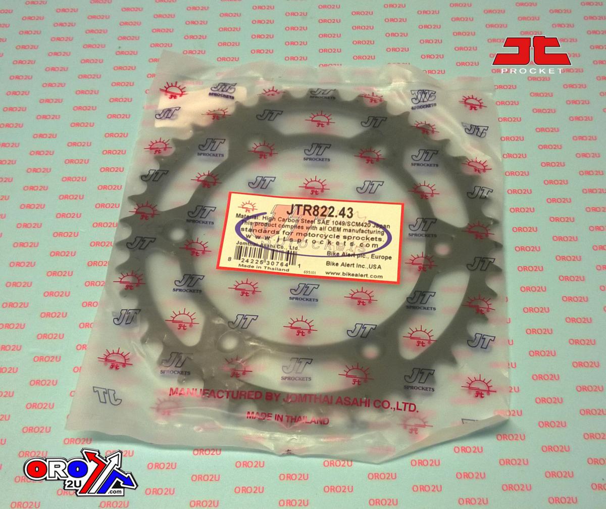REAR SPROCKET STEEL JTR822.43