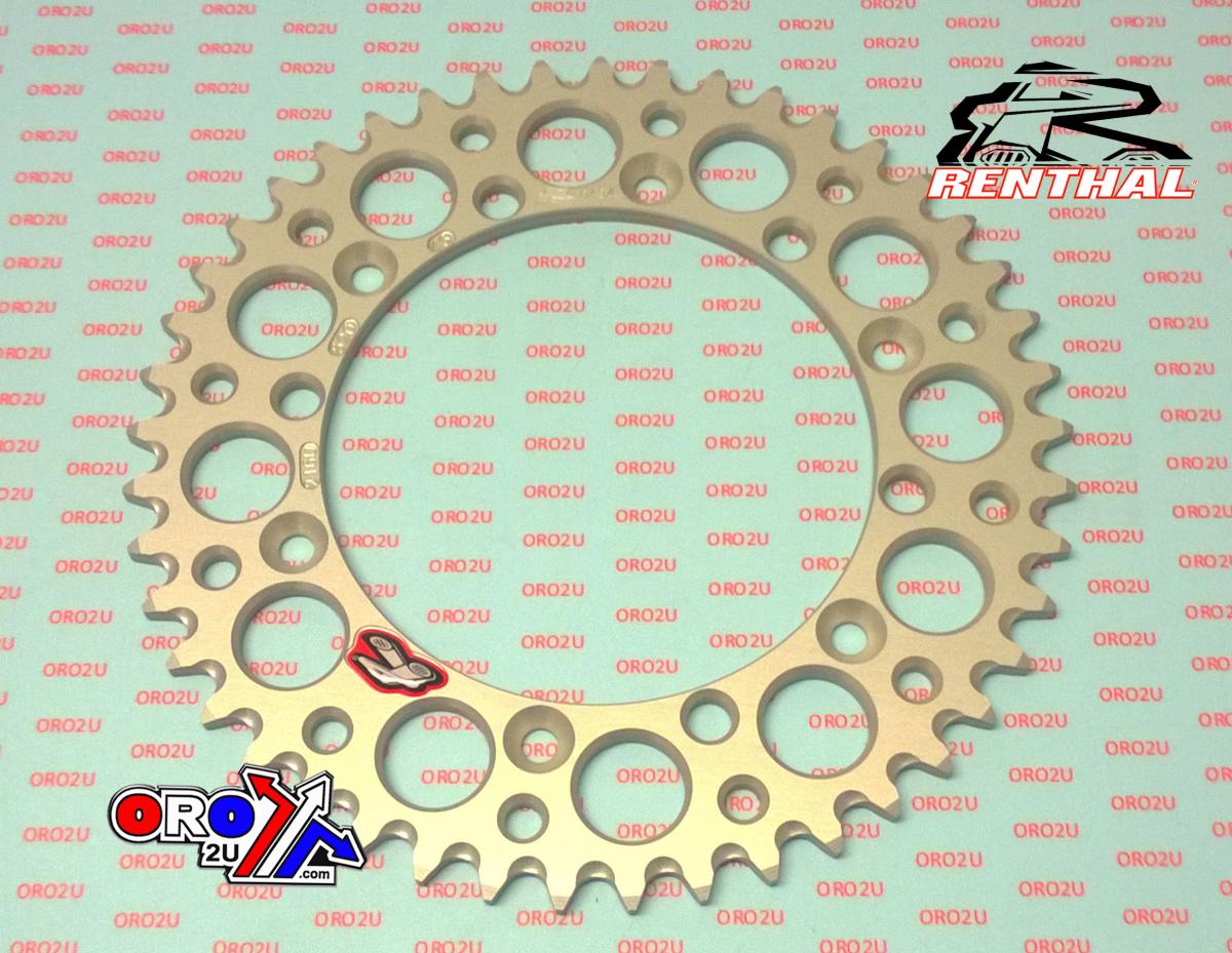 REAR SPROCKET ALLOY RENTHAL, ULTRALITE 216U-520-45GPSI SILVER, HUSQVARNA / GASGAS / BETA