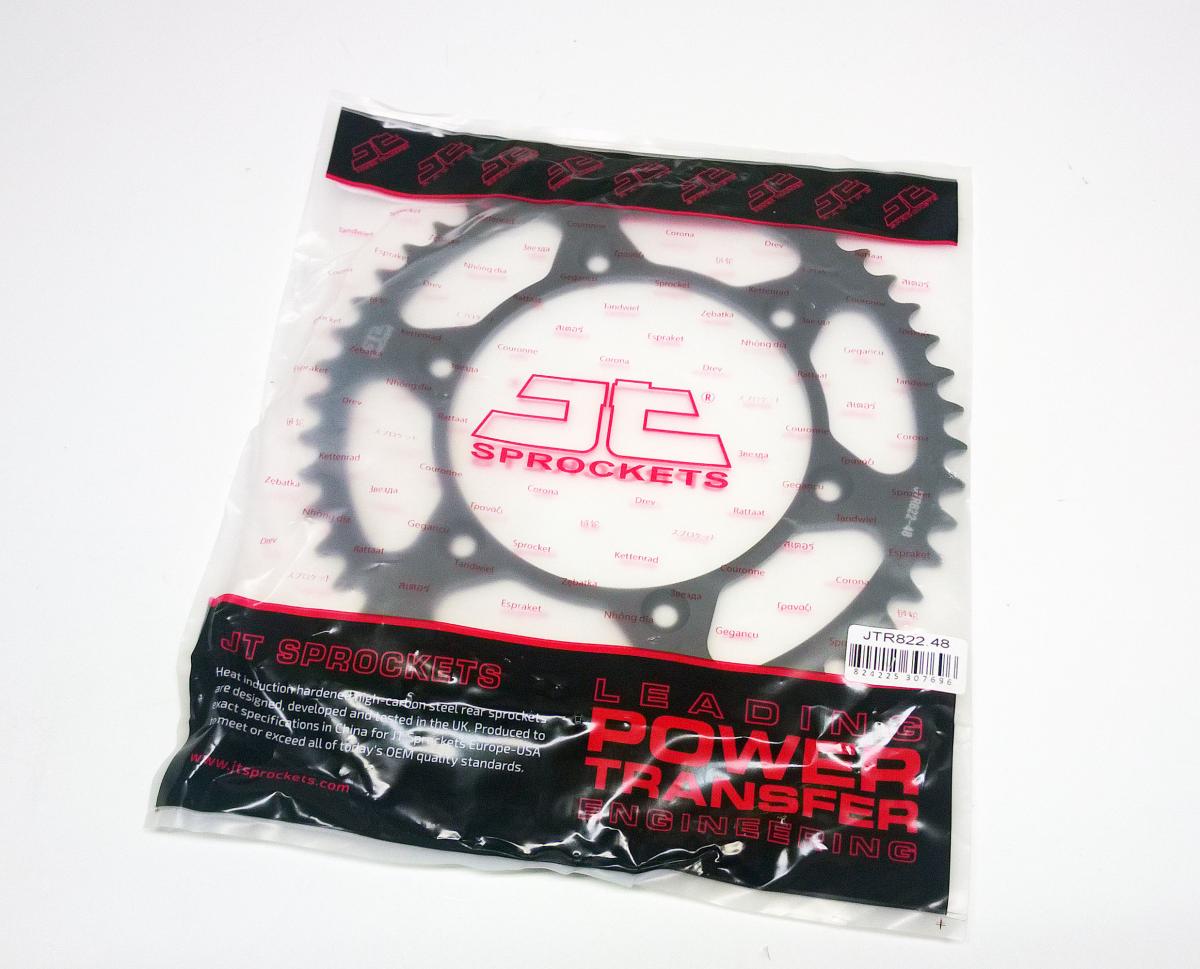 REAR SPROCKET STEEL JTR822.48 BLACK