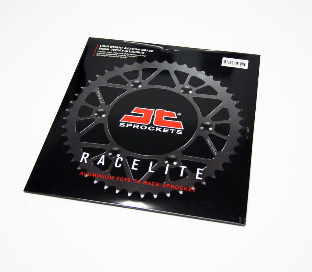 REAR SPROCKET ALLOY BLACK 822, JTA822.50BLK 7075-T6 Aluminium