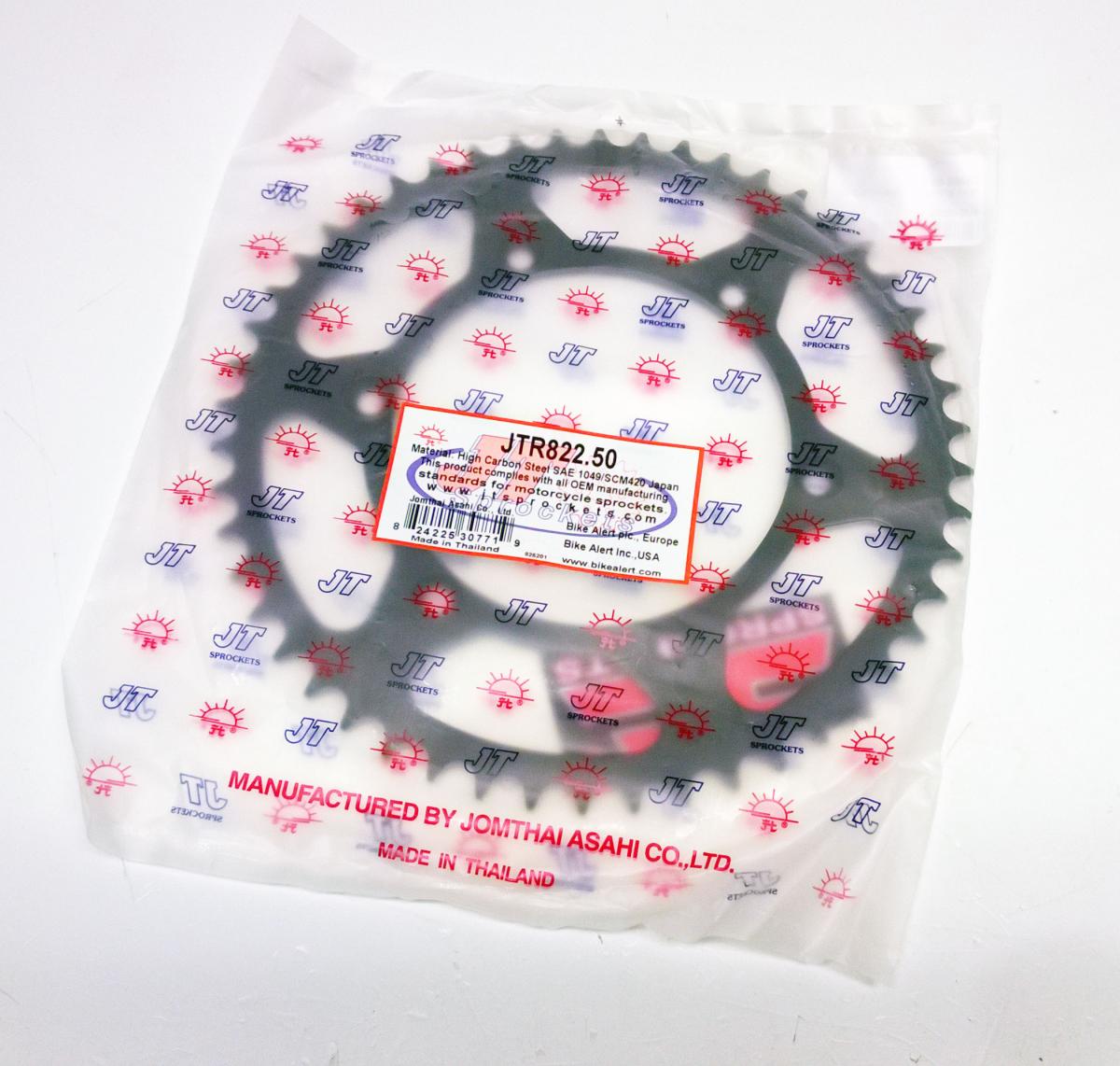 REAR SPROCKET STEEL JTR822.50 BLACK