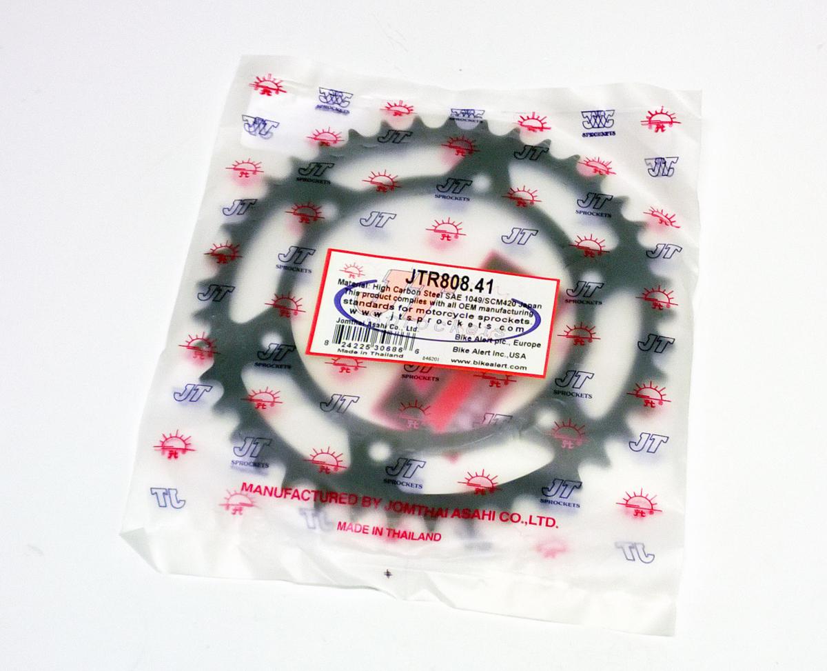 REAR SPROCKET STEEL JTR808.41 BLACK