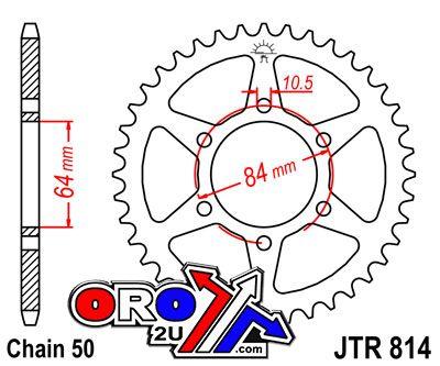 REAR SPROCKET JTR814.42 JT